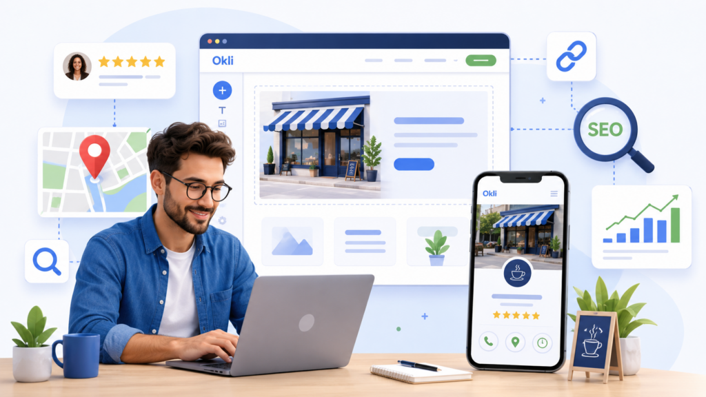 Créer un site web avec sa fiche Google Business